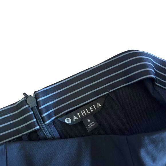 Athleta Black Wander Slim Pants Sz 8 - Picture 2 of 5